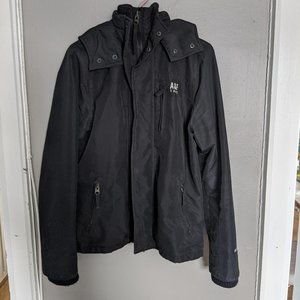 Abercrombie All-Season Weather Warrior Jacket in Black - Medium